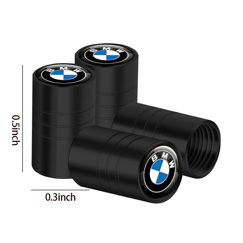 xmrzc8 4Pcs 3D Metal Wheel Tire Valve Caps dust-proof Cover For BMW M X1 X2 X3 X4 X5 X6 X7 G20 G30 6GT E46 E39 E90 E60 F10 Accessories
