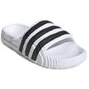 Adidas Adilette 22 Slide White Black Unisex Sneakers Cloud-White Core-Black IF3668