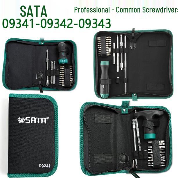 Портативный набор отверток SATA 09341-09343