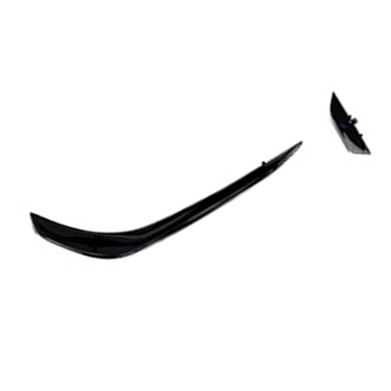 Front Bumper Spoiler For Mercedes Benz CLA45 AMG C118 2020 2021 Glossy Black Bumper Spoilers