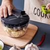 Multi Meat Mincer Garlic Chopper Onion Cutter Rotate Home Kitchen Garlic Hand Pull Blender Vegetable Crusher Cooking Tools