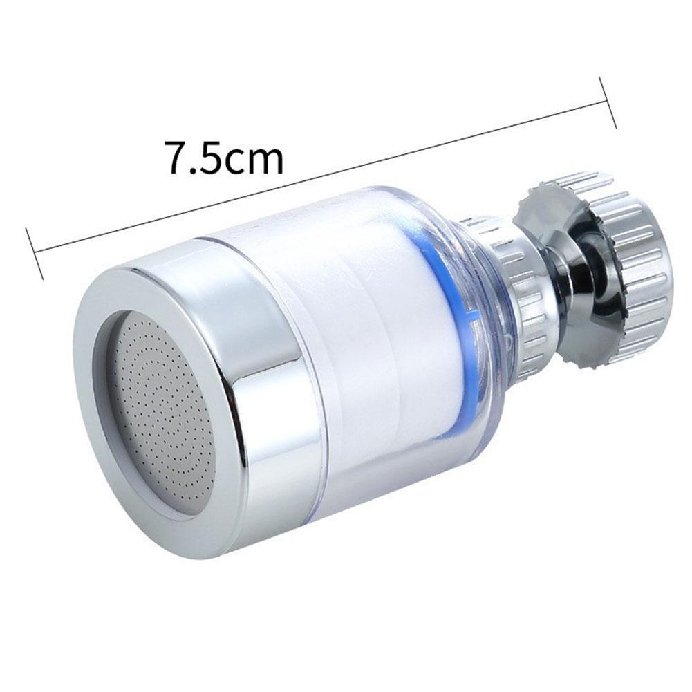 Faucet Filter Elements 360° Faucet Adapter Water Purifier Remove Impurities for Kitchen Bathroom Remove Chlorine Heavy Metals