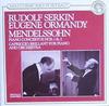 CD MENDELSSOHN - Piano Concerto.1, 2: R.serkin / Orm MPK45690 Sony Classical 1990 Non Japan Classical Used