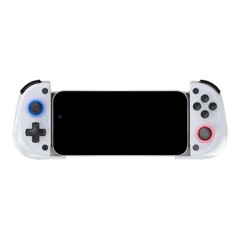 Растягивающийся беспроводной геймпад с поддержкой зарядки Hall Effect Joystick Bluetooth-совместимый геймпад для телефона с охлаждающим вентилятором