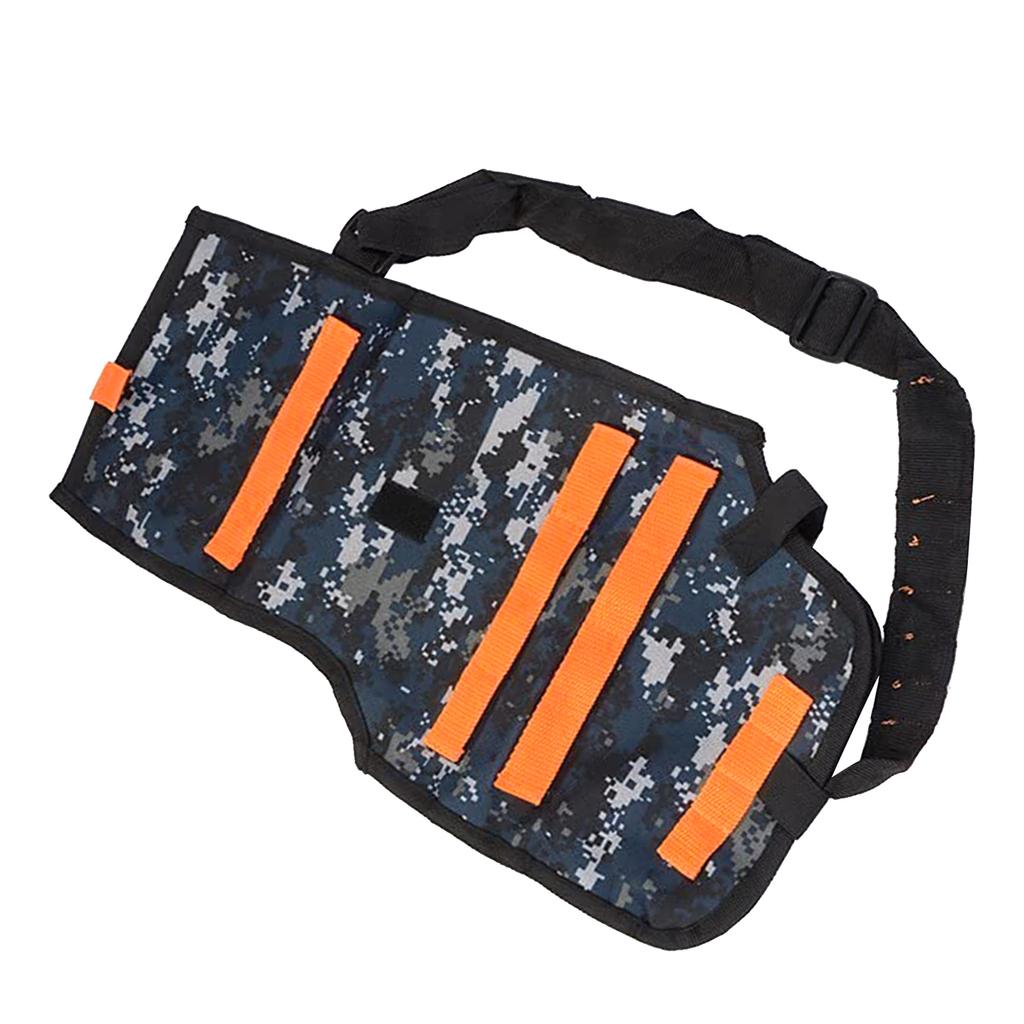 Сумка для хранения пуль игрушечного пистолета с регулируемым ремнем и задним карманом