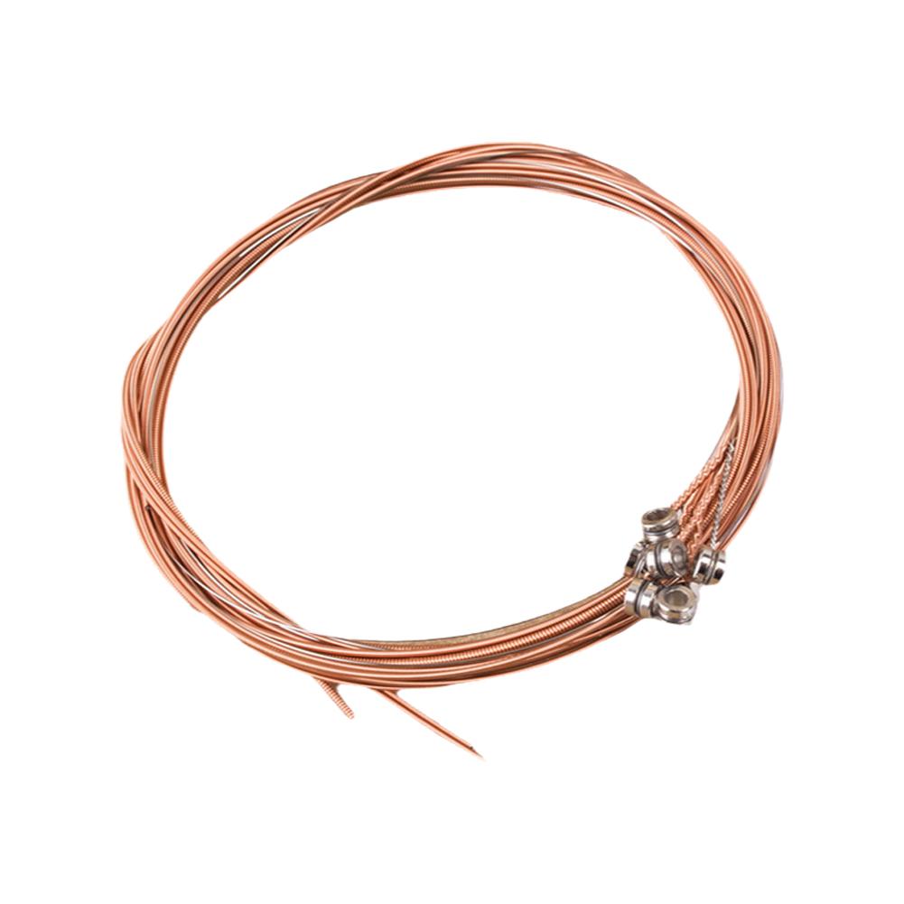 Струны для акустической гитары 6 шт./компл. Чистая медь струны сталь акустическая укулеле басовая проволока для акустической A3J9