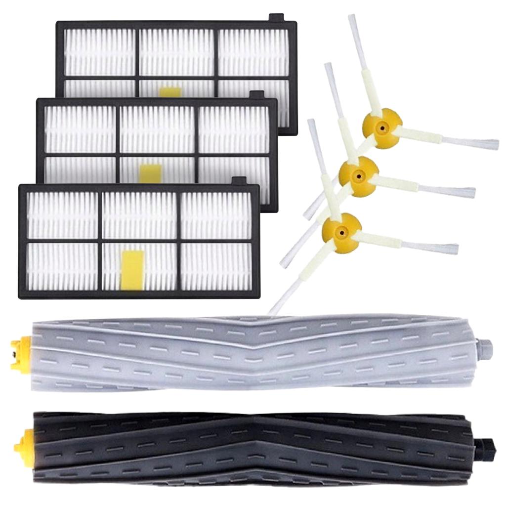 Kit for iRobot Roomba Side brushes filters main brushes 800 900 980