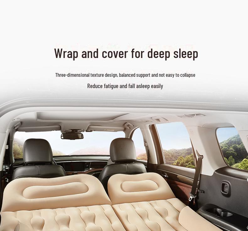 Совместимый с Tesla надувной матрас для багажника внедорожника для кемпинга в автомобиле