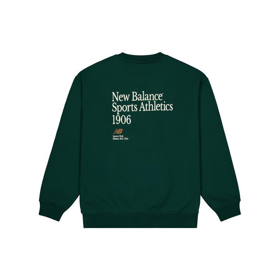 New Balance Толстовка мужская зеленая NCD42081-HT