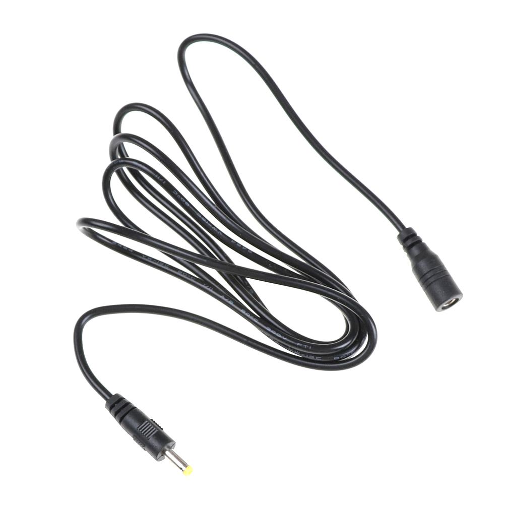 Female + Male Extension Cable Plug 90cm 4mm X 1.7mm DC Power Connector Jack Adapter 1Pcs