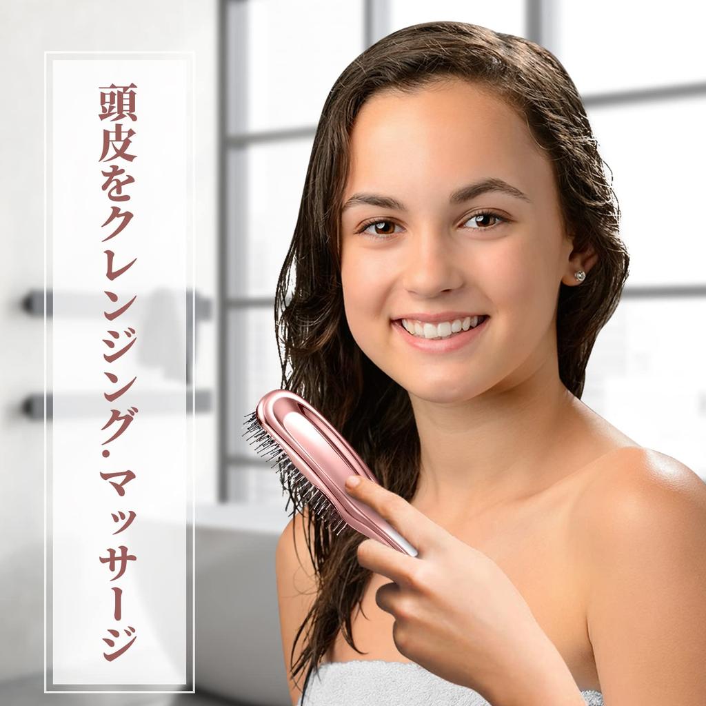 MEXITOP Scalp Brush Shampoo Brush Wet Brush Head Brush Scalp Beauty Relaxing Head Spa Relief Relief Fatigy Stress Relief Home Head Spa Beauty Appliance