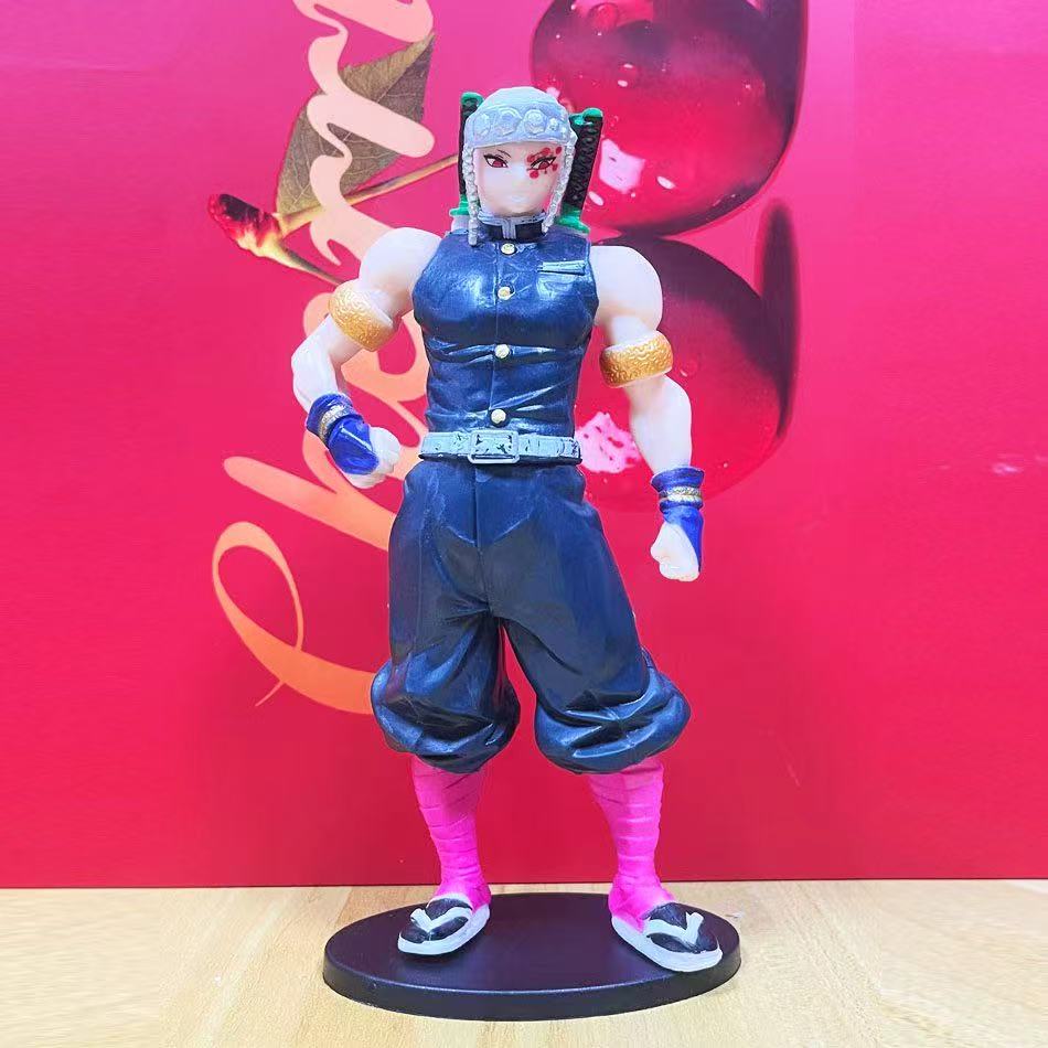 @Anime Demon Slayer Kimetsu no Yaiba Figure Kamado Tanjirou Action Figure Agatsuma Zenitsu Nezuko Warrior PVC Model Toys**