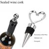 1 шт. сплав пробка для красного вина 6 шелковый силикон круглая головка пробка для винной бутылки сохранение и герметизация креативная конусная пробка для вина винный набор