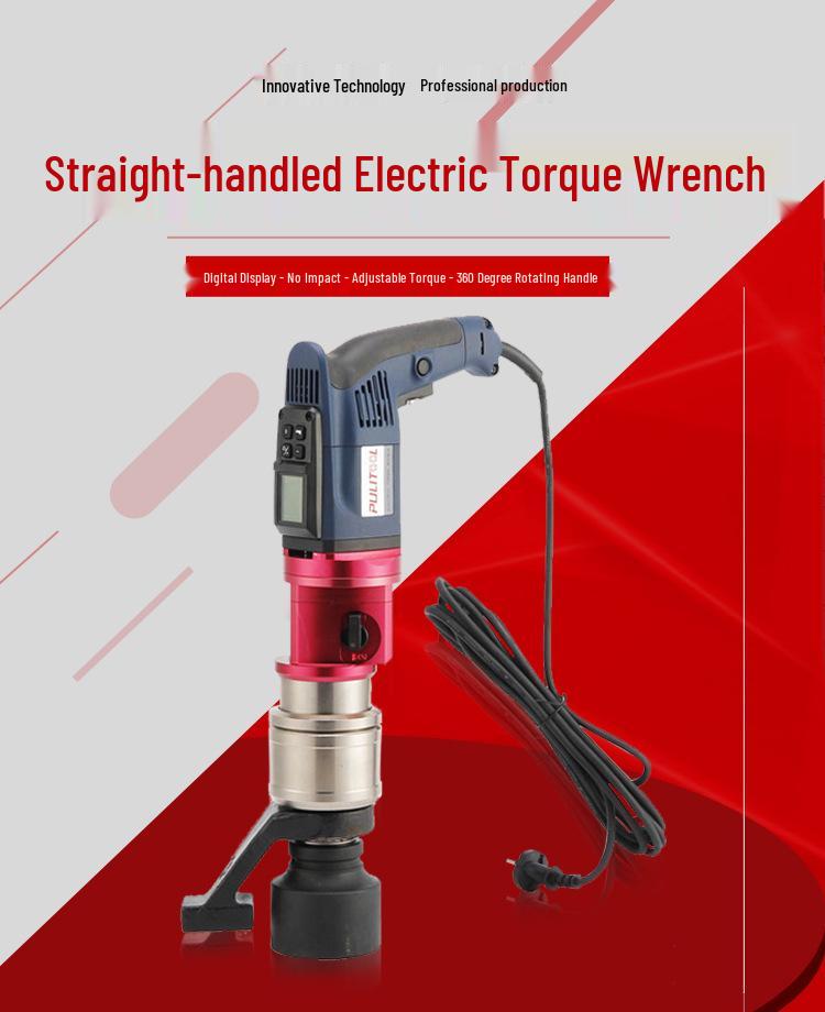 PULITOOL 500Nm High-Precision Heavy-Duty Straight Shank Electric Hydraulic Torque Wrench