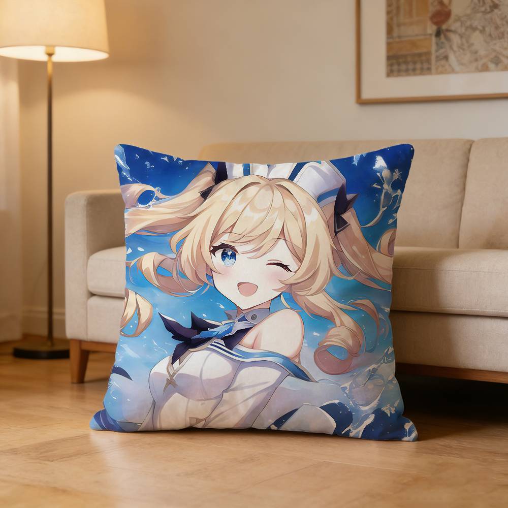BBarbara Gunnhildr Pillow Case for Sofa Living Room Home office Decor Protective Cover