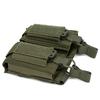 1 шт. M4 M14 M16 AK AR Подсумок для магазина Тактический тройной подсумок Molle Двухслойные подсумки для магазинов Универсальный держатель для патронов