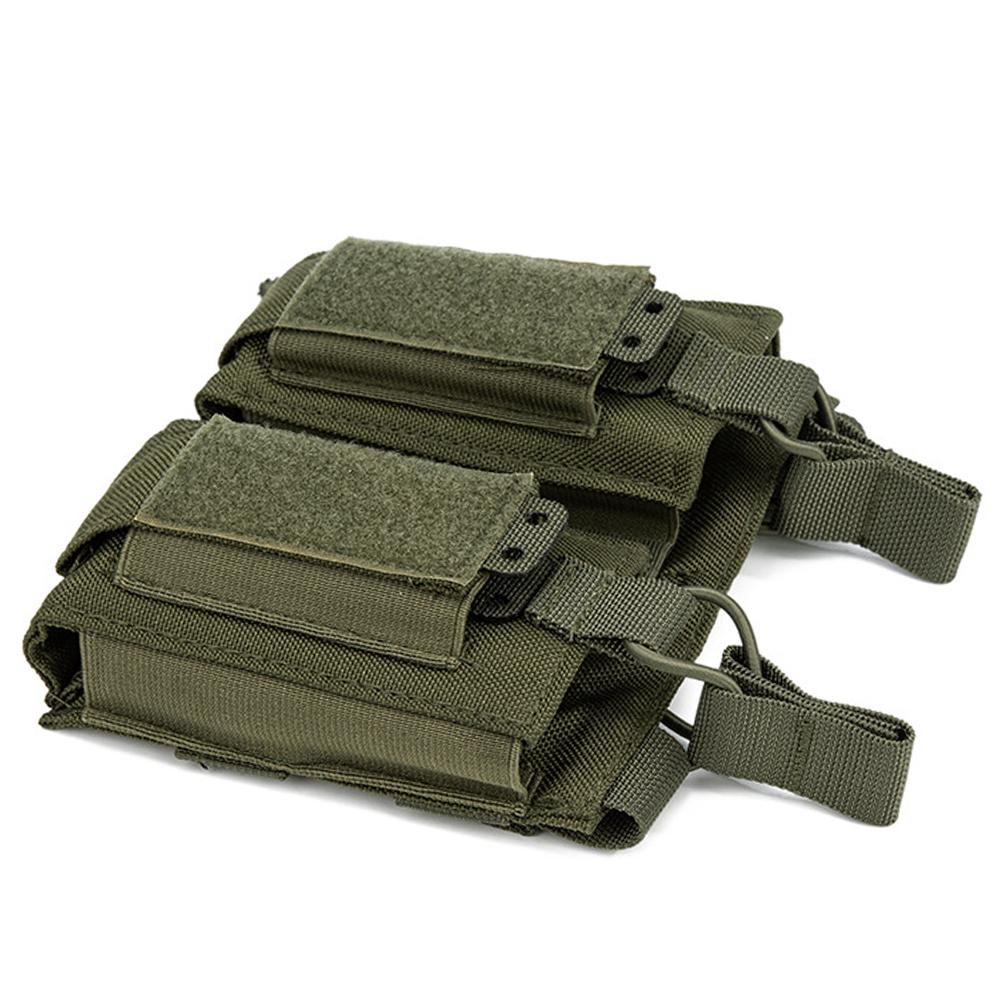 1 шт. M4 M14 M16 AK AR Подсумок для магазина Тактический тройной подсумок Molle Двухслойные подсумки для магазинов Универсальный держатель для патронов