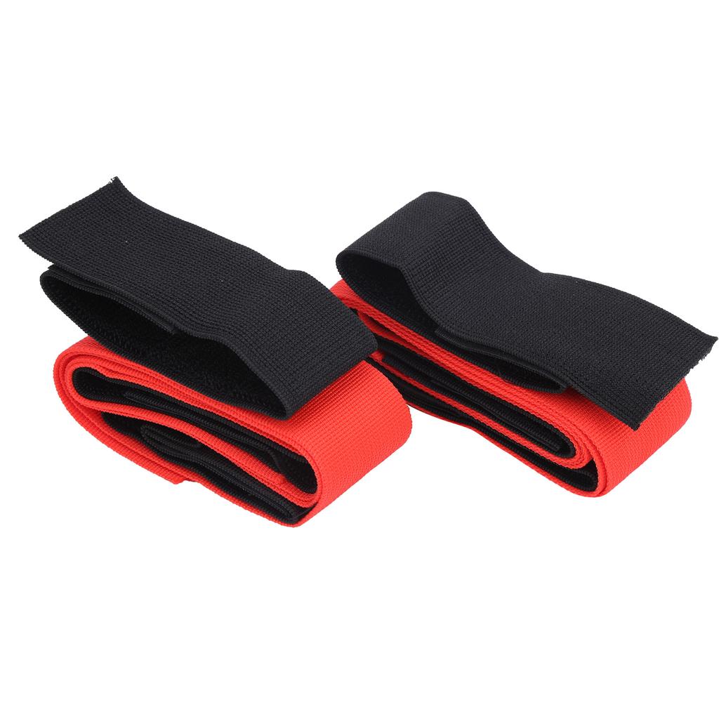 2Pcs Fun Outdoor Sports 3 Legged Race Bands Giant Footstep Tram for Game Activities