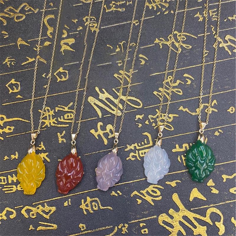 Ожерелье-цепочка с подвеской в ​​виде девятихвостой лисы, унисекс, китайское животное, ручная резная лиса, для мужчин и женщин, счастливый ювелирный подарок