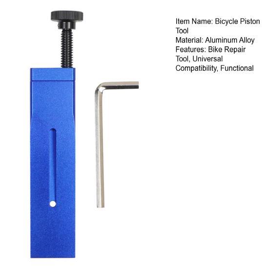 Инструмент для сброса поршня тормозного суппорта велосипедного дискового тормоза, поршневой компрессор из алюминиевого сплава, инструмент для разжима поршня для ремонта и обслуживания велосипеда
