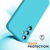 Coque de protection - Booling - pour Samsung Galaxy A25 5G - Silicone - Ultra Slim - Bleu Mat