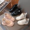 Children's Martin Boots 2025 Autumn Explosion Leather British Style Baby Girl Small Leather Shoes Fashion Solid Color Boys Shoes