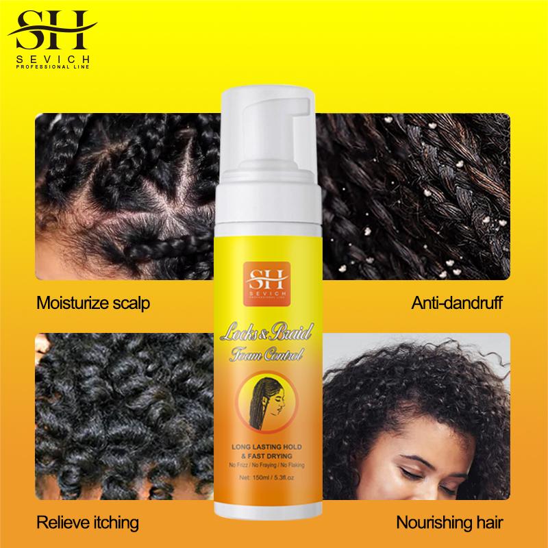 SEVICH 150 мл пена для волос мусс для укладки волос вьющиеся волосы Увлажняющий мусс для укладки волос пена для укладки волос крем-расслабляющее масло для парика