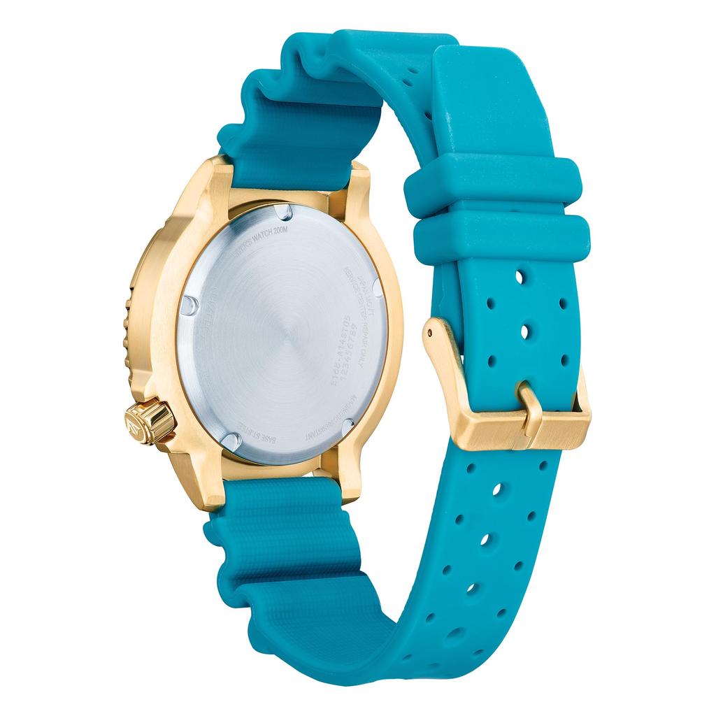 Citizen Часы Promaster Dive с бирюзовым циферблатом, современные, мужские, Eco-Drive BN0162-02X, современные,