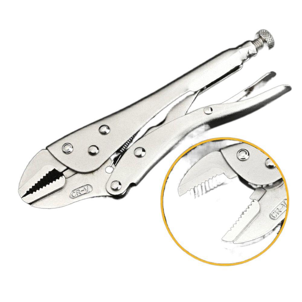 Hardware Multifunctional Clamp Tool Hand Tools Locking Pliers Curved Straight Jaw