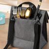 Japanese Style Insulated Food Carrier With Breathable Oxford Fabric And Multipurpose Storage