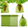 50Pcs Grapes Fruit Protection Bags Garden Mesh Bags Agricultural Orchard Pest Control Anti-Bird Netting Vegetable Bags