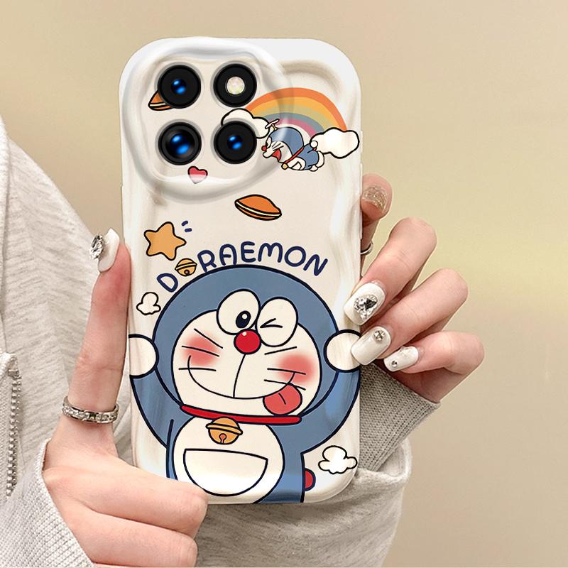 Hot Doraemon Cartoon Phone Case for XIAOMI 14 13 12 T Pro 11 Lite Poco F6 F5 F4 F3 X6 X5 X4 X3 GT M3 M4 Pro TPU Shockproof Cover