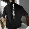 Summer Men's T-Shirt 3d Planet Print Short Sleeve T-Shirt Simple Fashion Man Clothing Oversized T-Shirt For Men Harajuku Tee Top