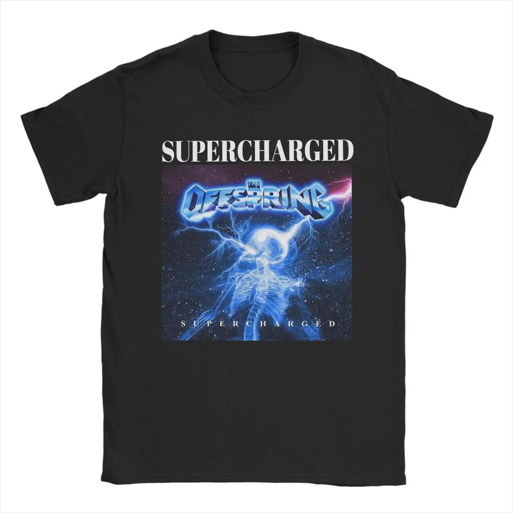 Rock Tops The Offspring Music Casual Cute Tshirt Unisexs Cotton Novelty Tshirt Round Neck Short Sleeve New Style Unisex