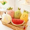 Милая мягкая плюшевая игрушка овощная мини-подушка креативная плюшевая кукла-фрукт рождественский подарок