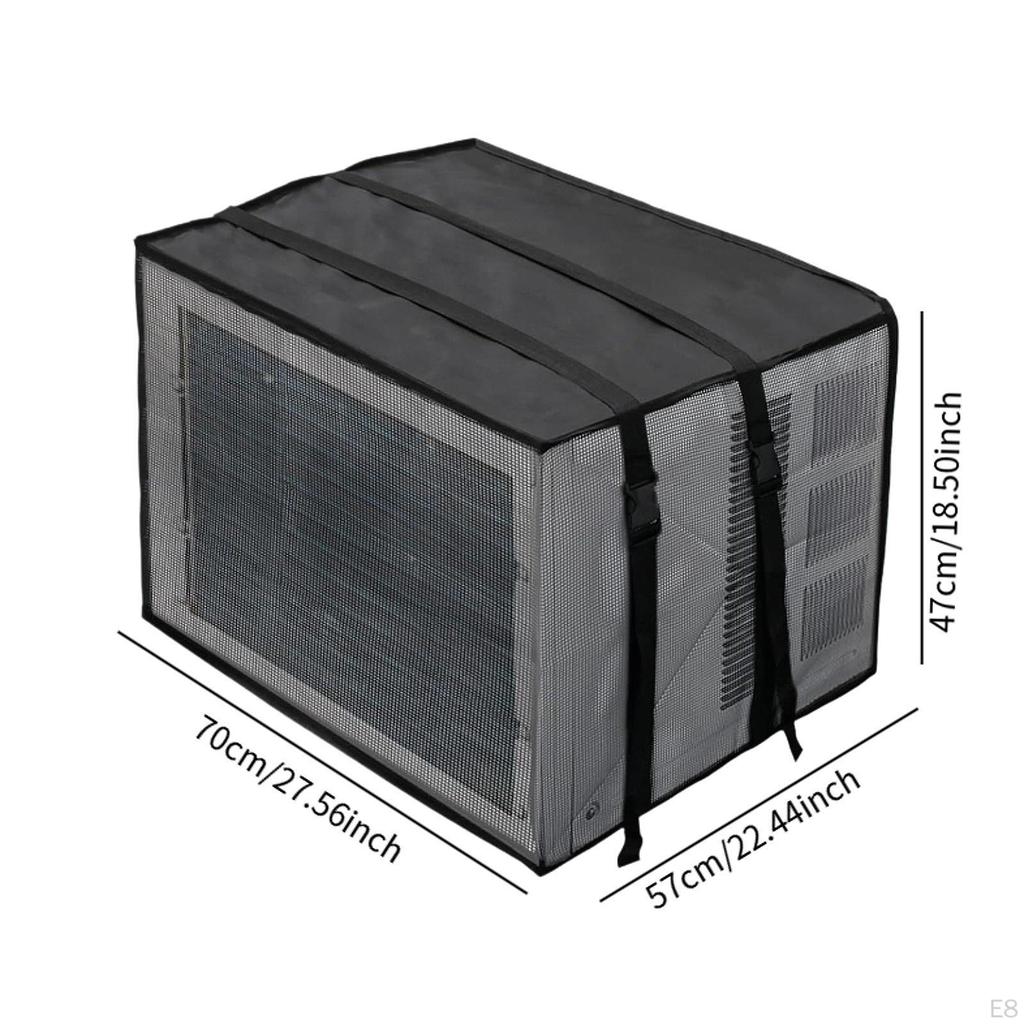 Защитный чехол для кондиционера, легкий, с регулируемыми ремнями, сетчатый, кондиционер