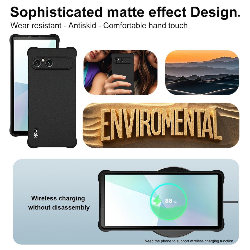 Для Sony Xperia 10 VII Чехол ТПУ Чехол для телефона Подушка безопасности Противоударная защита