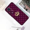 Диванная текстура Стеганый узор Чехол-корона Для Honor Magic 7 Pro 5 6 Lite Чехол Для Honor 200 400 50 70 90 X9 X8a X8b X9a X9b X9c