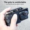 Action Camera Grip Holder for Insta360 Go Ultra Camera Cage Quick Release Mount Holder with Shutter Button Lanyard Action Camera Accessories