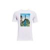 Short Sleeve Graphic Print Crew Neck T-Shirt Men Tops White 1361923-100