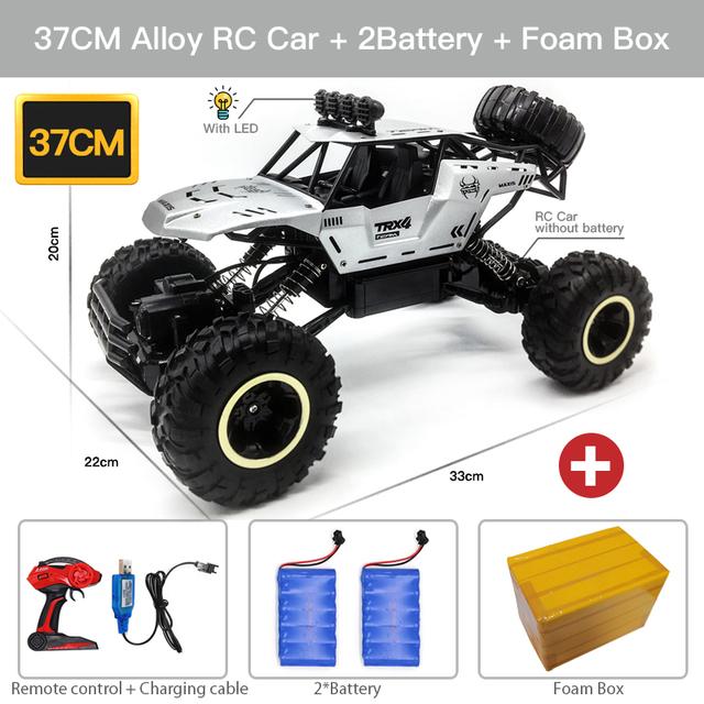 Новый 1:12/1:16 4WD Радиоуправляемый автомобиль со светодиодными фонарями Monster Truck 2,4G Радиоуправляемый автомобиль с дистанционным управлением Багги Внедорожные грузовики с управлением для мальчиков Игрушки для детей