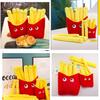 Adorable And Comfortably Plush Cute French Fries Stuffed Toy And Pizza Cushion