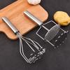 Stainless Steel Multifunctional Double-Layer Potato Masher Kitchen Gadget