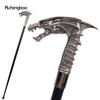 Silver Wing Dragon Head Fashion Walking Stick Decorative Stick Cospaly Vintage Party Fashionable Cosplay Cane Crosier 91cm