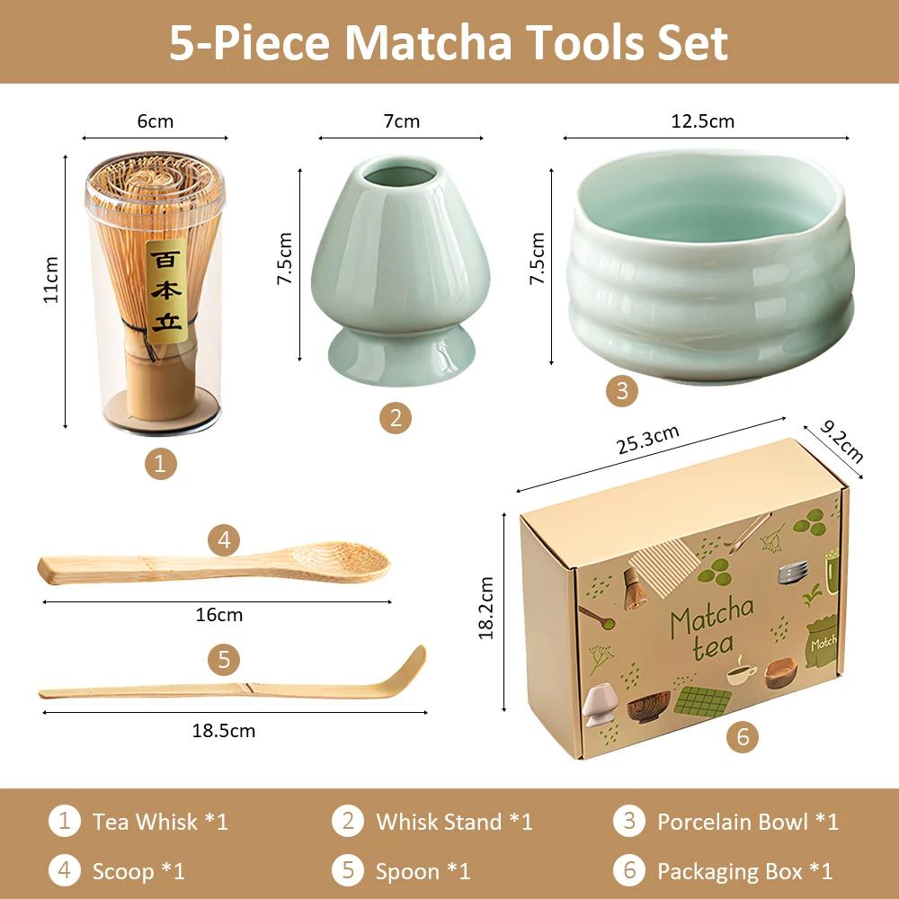 Кисть для взбивания матча в японском стиле Baiben Li, инструмент для взбивания матча, подарочный набор для чая династии Сун, чаша для матча