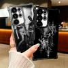 Чехол для телефона с покрытием в стиле Silent Hill для Samsung Galaxy S24 S25 FE S26 Edge S23 Ultra S22 S21 Plus S20, противоударный, с подушкой безопасности
