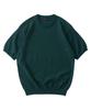 ANALOG MOOD Airy Cooling Round Short Sleeve Knit (Green)