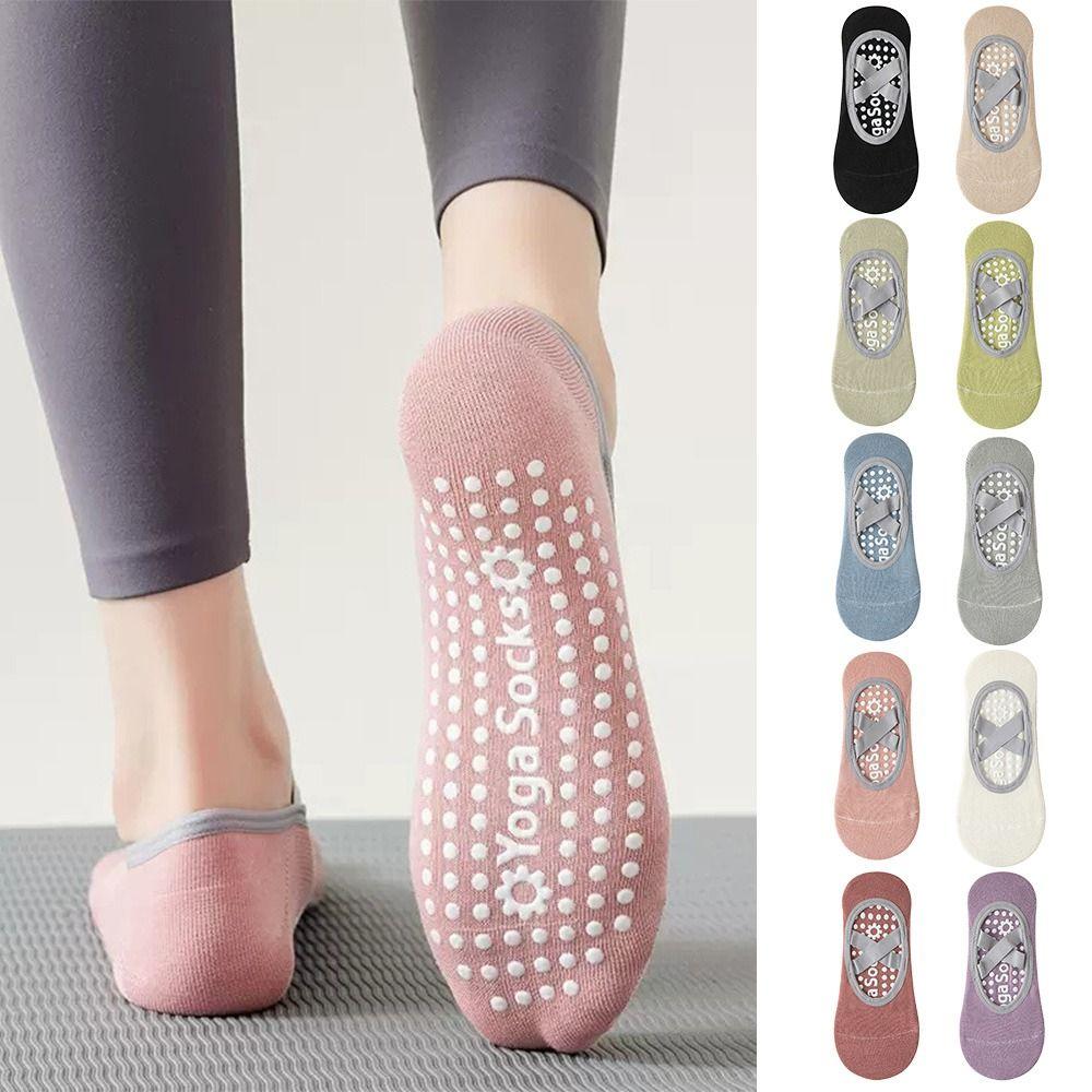 Breathable Pilates Socks Anti-Slip Sports Socks Quality Bandage Yoga Socks Sports