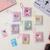 Kawaii Mini 2inch Po Album with Chains 16sheet Sleeves Can Put 32cards Cute Cartoon Mini Po Album Kpop Papeleria