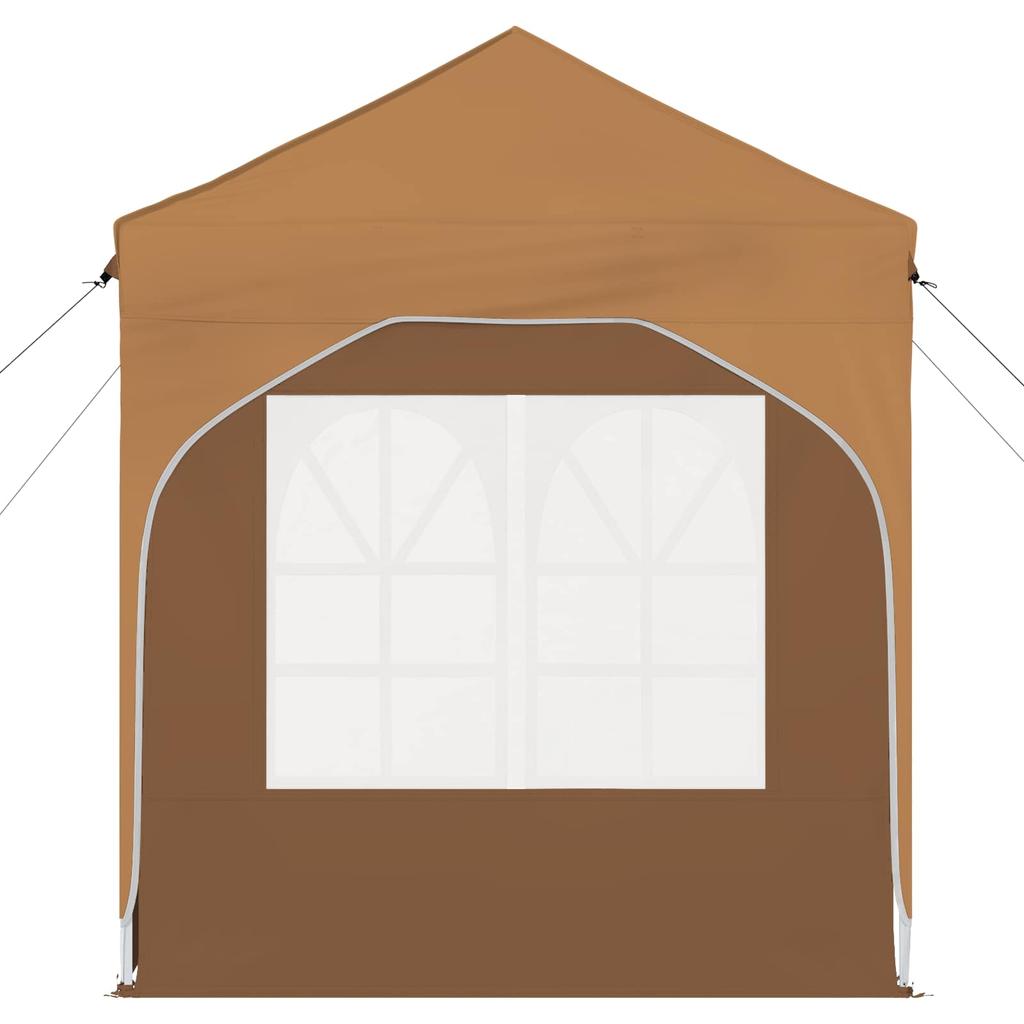 Pop up Party Tent 192 x 192 x 245 cm Beige